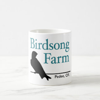 De Café Caneca da fazenda do Birdsong - andorinha