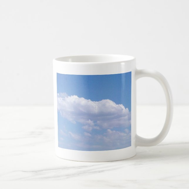 De Café Caneca da felicidade do céu azul (Direita)