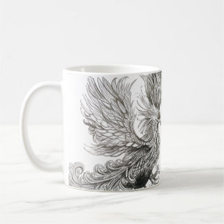 De Café Caneca da Fênix Mitológica
