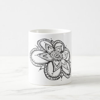 De Café Caneca da flor