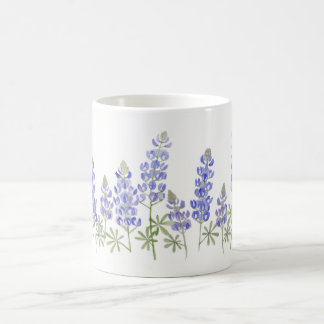De Café Caneca da flor do Bluebonnet - todos os