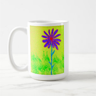 De Café Caneca da flor selvagem