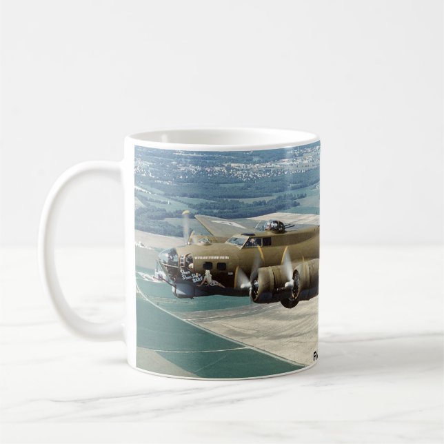 De Café Caneca da fortaleza 2 do vôo B-17 (Esquerda)