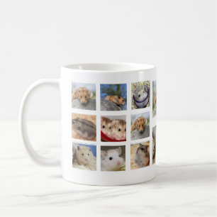 De Café Caneca da foto da colagem do hamster/Gerbil