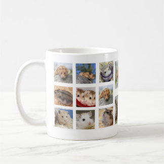 De Café Caneca da foto da colagem do hamster/Gerbil