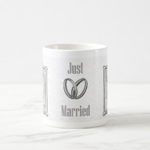 De Café Caneca da foto do recem casados
