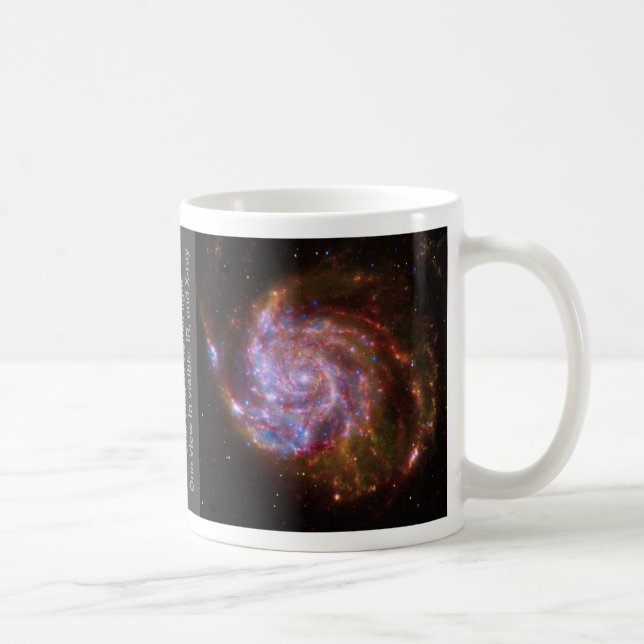 De Café Caneca da galáxia M101 espiral (Direita)