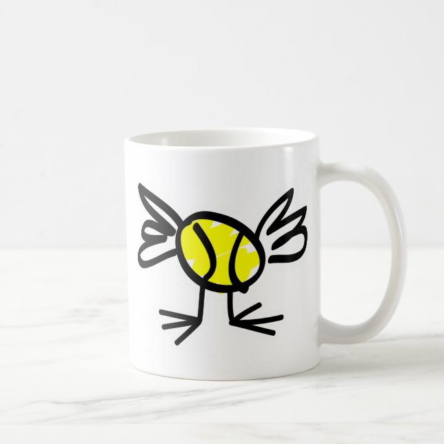 De Café Caneca da garota do tênis presente (Direita)