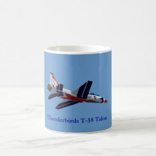 De Café Caneca da garra dos Thunderbirds T-38