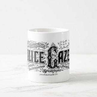 De Café Caneca da gazeta da polícia