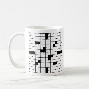 De Café Caneca da grade das palavras cruzadas