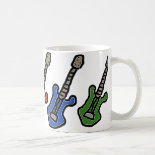 De Café Caneca da guitarra (Direita)