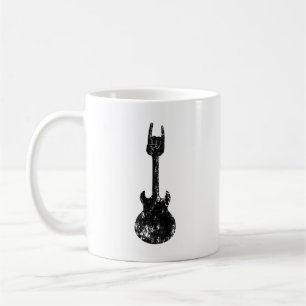De Café Caneca da guitarra do hard rock