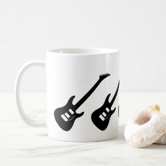De Café Caneca da guitarra elétrica