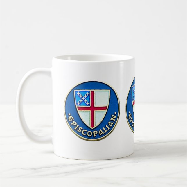 De Café Caneca da Igreja Episcopal TriCrest (Esquerda)