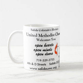 De Café Caneca da igreja metodista unida
