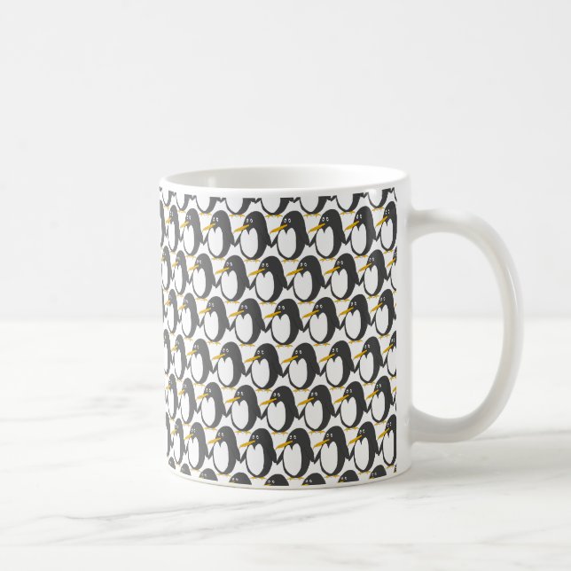 De Café Caneca da invasão do pinguim (Direita)