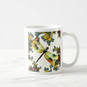 De Café Caneca da libélula (cores da queda)