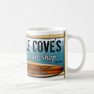 De Café Caneca da loja do surf