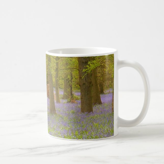 De Café Caneca da madeira do Bluebell (Direita)