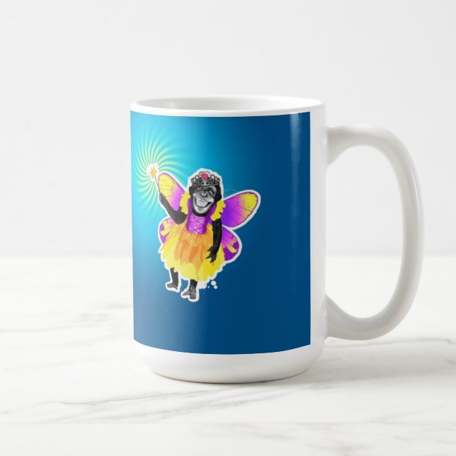 De Café Caneca da madrinha feericamente (Direita)