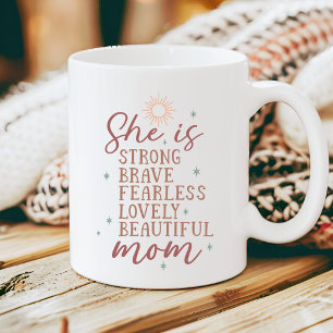 De Café Caneca da Mãe Motivacional