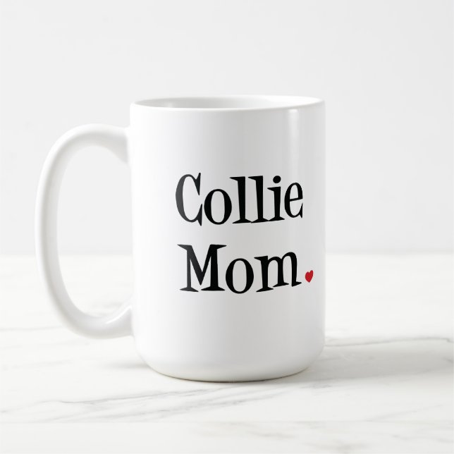 De Café Caneca da mamã do Collie (Esquerda)