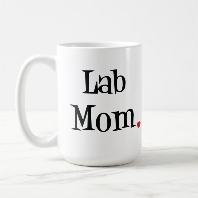 De Café Caneca da mamã do laboratório (Esquerda)