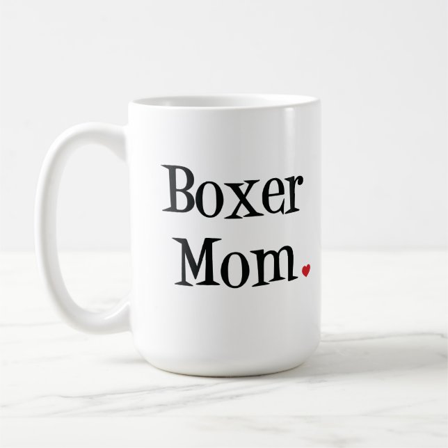 De Café Caneca da mamã do pugilista (Esquerda)