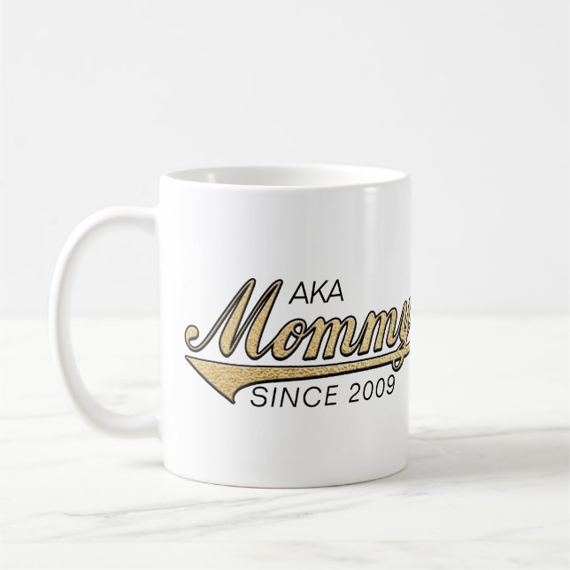 De Café Caneca da Mamãe "AKA Mamãe Desde..." (Esquerda)