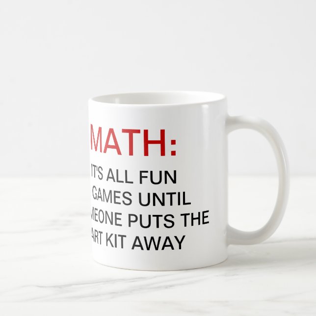 DE CAFÉ CANECA DA MATEMÁTICA (Direita)