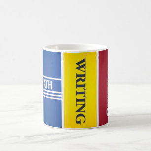 De Café Caneca da matemática da escrita da leitura