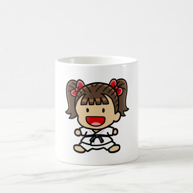 De Café Caneca da menina da arte marcial (Centro)