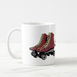 De Café Caneca da menina do patinador