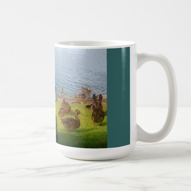 De Café caneca da menina do pato (Direita)