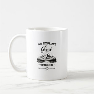 De Café Caneca da Montanha para Explorar o Grande Ar Livre