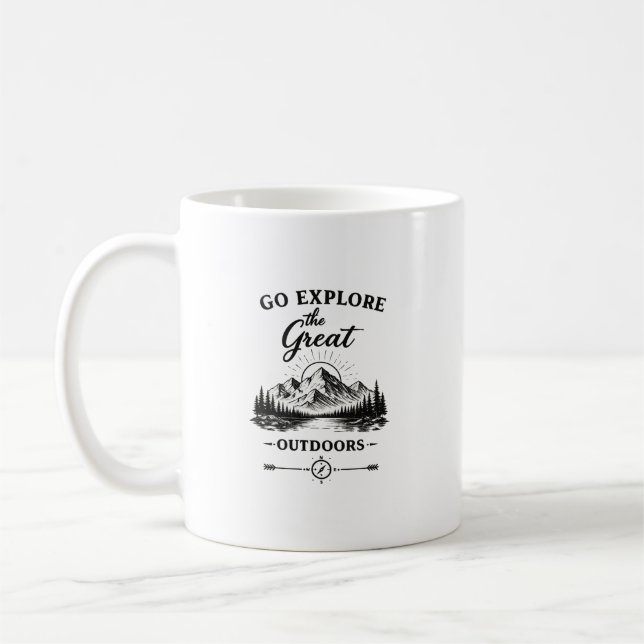 De Café Caneca da Montanha para Explorar o Grande Ar Livre (Esquerda)