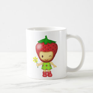 De Café Caneca da morango