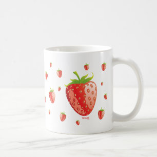 De Café Caneca da morango