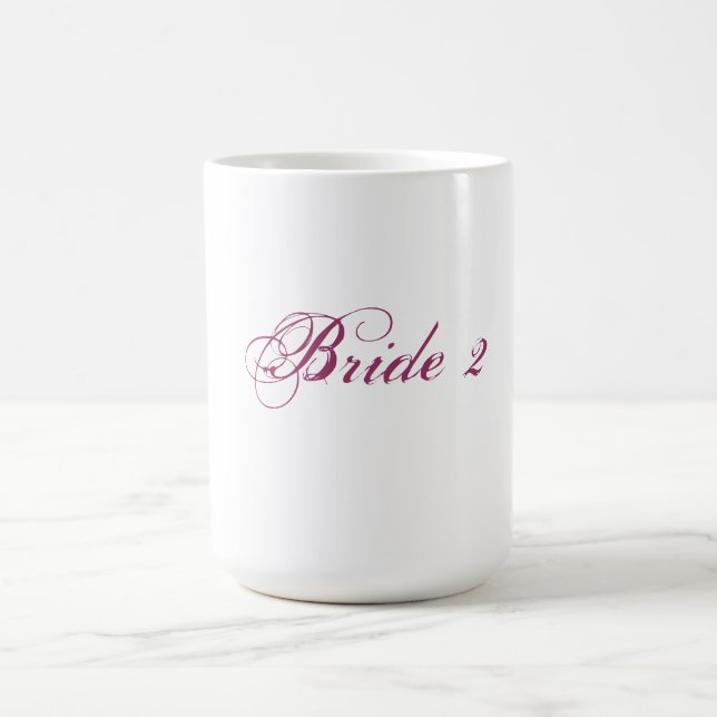 De Café Caneca da noiva 2 para a noiva lésbica (Centro)