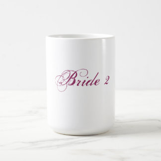 De Café Caneca da noiva 2 para a noiva lésbica