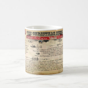 De Café Caneca da notícia do Natal