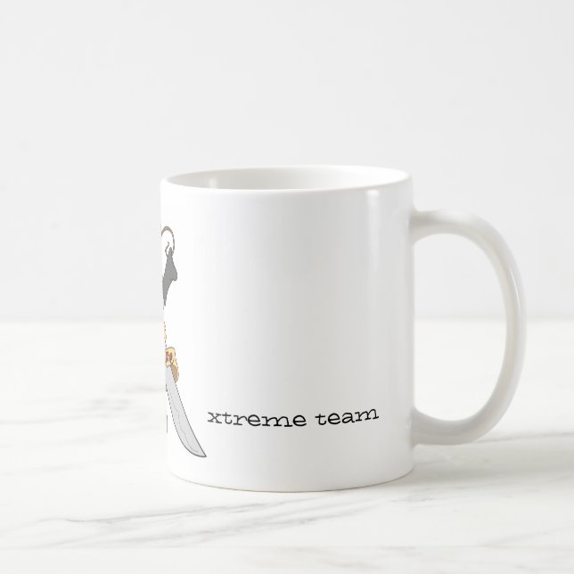 De Café caneca da obediência (Direita)