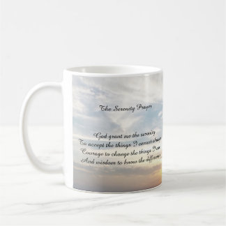 De Café caneca da oração da serenidade
