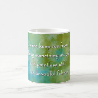 De Café Caneca da oração do meu Quilter