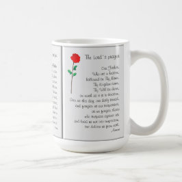 DE CAFÉ CANECA DA ORAÇÃO DO SENHOR