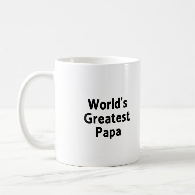 De Café Caneca da papá do mundo a grande (Esquerda)