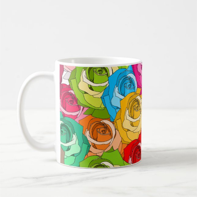 De Café Caneca da parada dos rosas (Esquerda)