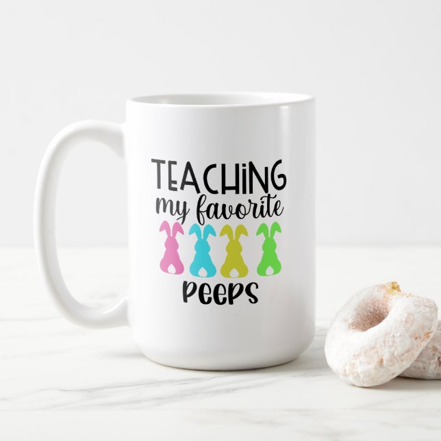De Café Caneca da Páscoa (Com Donut)