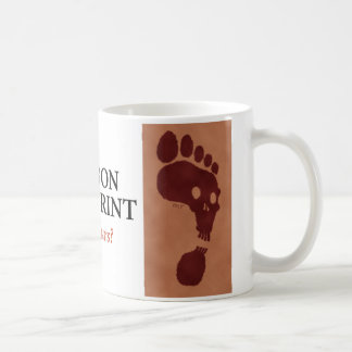 De Café Caneca da pegada do carbono